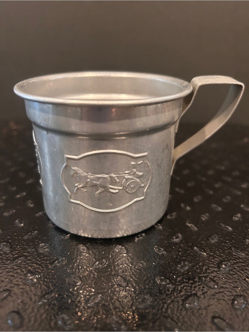 Childs Tin Cup - Circus Theme